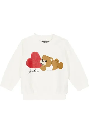 Moschino Baby Sweatshirt aus einem Baumwollgemisch