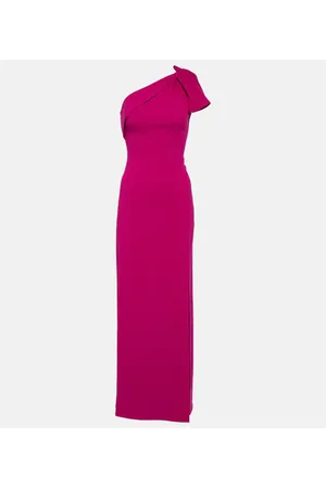 Roland Mouret One-Shoulder-Robe aus Cady