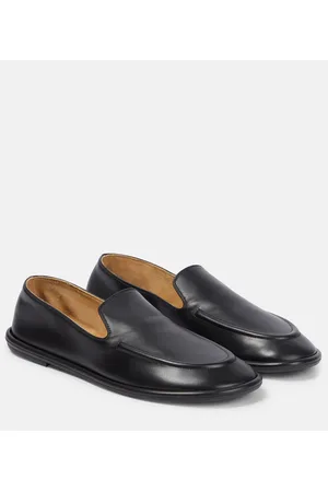 The Row Slip-Ons Canal aus Leder