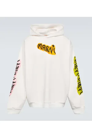 Marni Bedruckter Hoodie aus Baumwoll-Jersey
