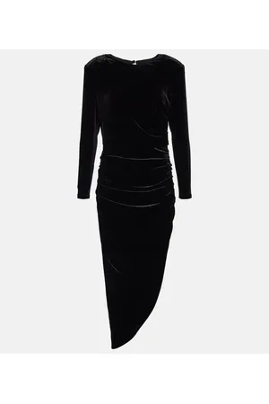 VERONICA BEARD Midikleid Tristana aus Samt