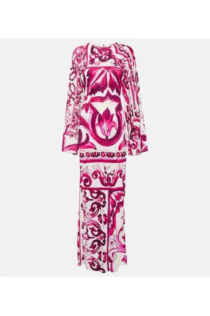 Dolce & Gabbana Bedrucktes Maxikleid Majolica
