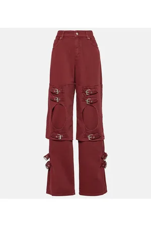 BLUMARINE Mid-Rise Boyfriend Jeans
