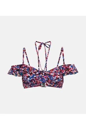 Isabel Marant Bedrucktes Bikini-Oberteil Skyros