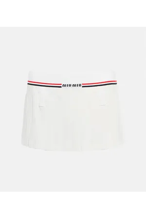 Miu Miu Minirock aus Sablé