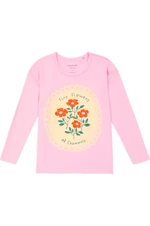 Tiny Cottons Longsleeve Tiny Flowers aus einem Baumwollgemisch