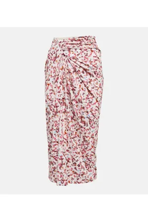 Marant Etoile Bedruckter Midirock Jeldia aus Jersey