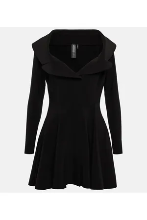 Norma Kamali Ausgestelltes Minikleid