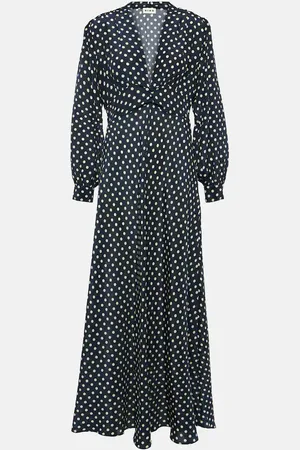 RIXO London Maxikleid Emory aus Seide