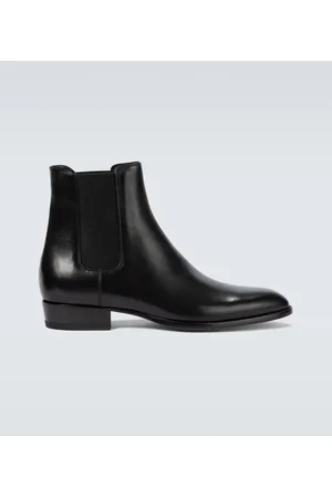 Saint Laurent Chelsea Boots Wyatt aus Leder