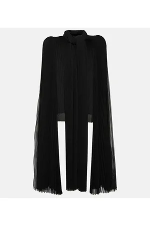 Balenciaga Schluppenbluse aus Chiffon