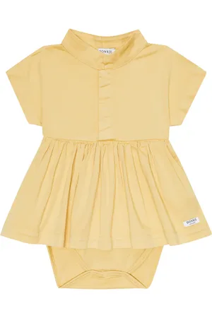 Donsje Baby Kleid Bizau aus Baumwoll-Twill