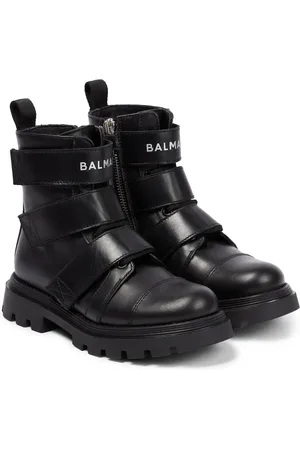 Balmain Ankle Boots aus Leder