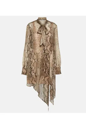Stella McCartney Minikleid aus Seidenchiffon