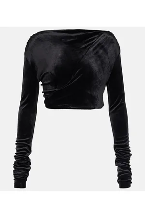 Rick Owens Lilies Cropped-Top aus Jersey