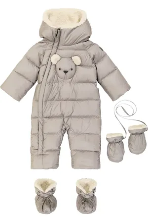 Il gufo Baby Set aus Schneeanzug, Fäustlingen und Schuhen