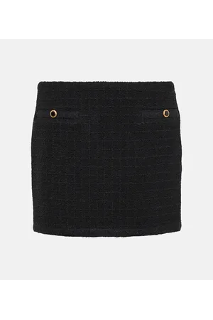 Alessandra Rich Minirock aus Tweed
