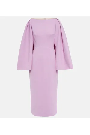 EMILIA WICKSTEAD Midikleid Switzy aus Crêpe