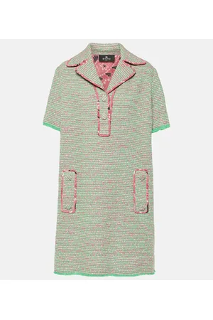 Etro Minikleid aus Tweed