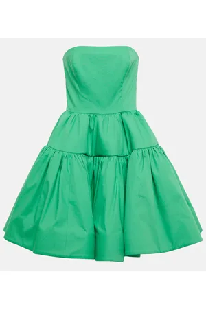 Oscar de la Renta Minikleid aus Baumwollpopeline