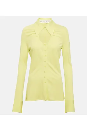 Proenza Schouler White Label Bluse aus Jersey