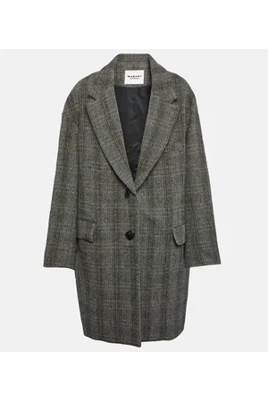 Marant Etoile Oversize-Mantel Limiza aus Wolle