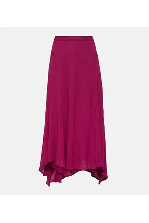 Marant Etoile Midirock Aline aus einem Baumwollgemisch