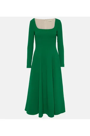 EMILIA WICKSTEAD Midikleid Kylee aus Crêpe