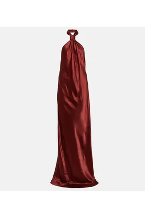 ANN DEMEULEMEESTER Robe aus Satin