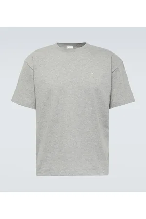 Saint Laurent T-Shirt Cassandre aus einem Baumwollgemisch