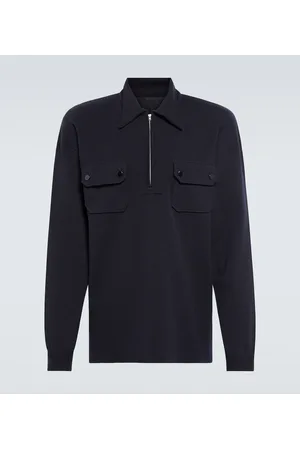 Maison Margiela Polopullover Utility aus Baumwolle und Wolle