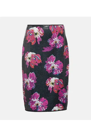 Diane von Furstenberg Midirock Mika mit Pailletten