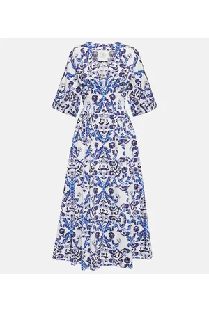 EMILIA WICKSTEAD Maxikleid Elowen aus Baumwolle