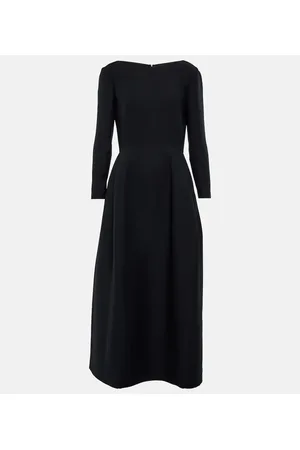 The Row Midikleid Lilibet aus Wolle und Seide