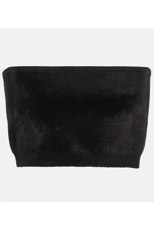 Alaïa Alaïa Bandeau-Top aus Samt