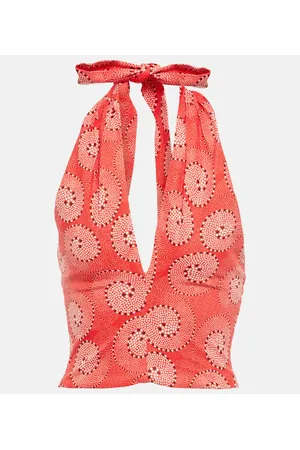 Staud Bedrucktes Cropped-Top Kai