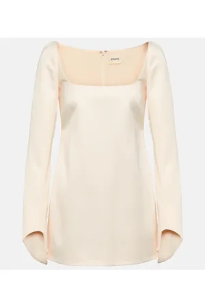 Khaite Minikleid Tate aus Satin