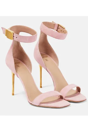 Balmain Sandalen aus Veloursleder
