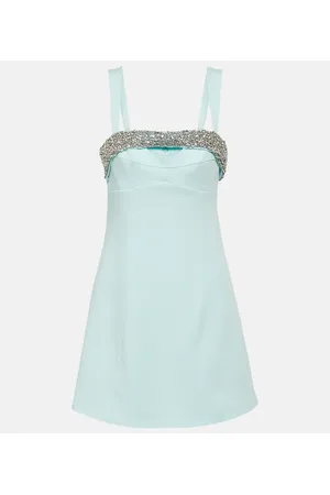 Simkhai Verziertes Minikleid Lenny aus Crêpe
