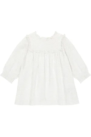 BONPOINT Baby Bedrucktes Kleid Teiki aus Baumwolle