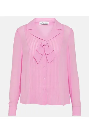 Self-Portrait Bluse aus Chiffon