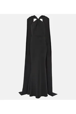 Safiyaa Robe Lilien aus Crêpe