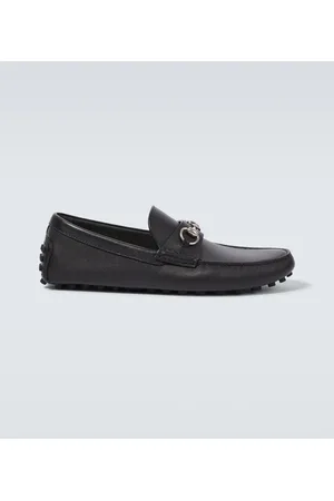 Gucci Mokassins Horsebit aus Leder