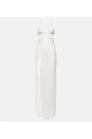 Nensi Dojaka Bridal Robe mit Pailletten