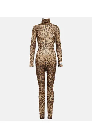 Dolce & Gabbana X Kim Jumpsuit aus einem Seidengemisch