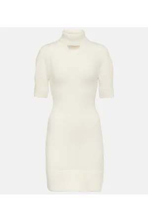 Patou Minikleid aus einem Alpakawollgemisch