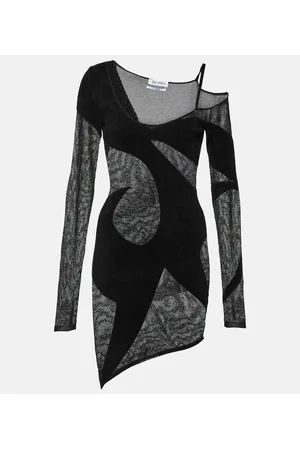 The Attico Minikleid aus Chiffon