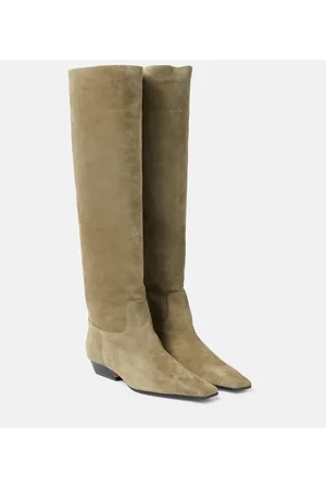 Khaite Stiefel Marfa aus Veloursleder