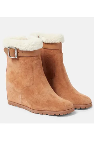 Simkhai Ankle Boots Avery aus Veloursleder