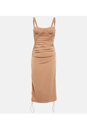 DION LEE Midikleid mit Rüschen